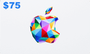 Apple $75 Gift Card