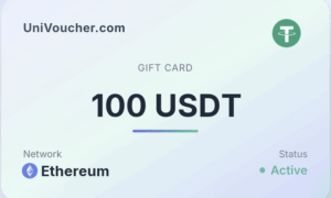 UniVoucher 100 USDT Gift Card on Ethereum